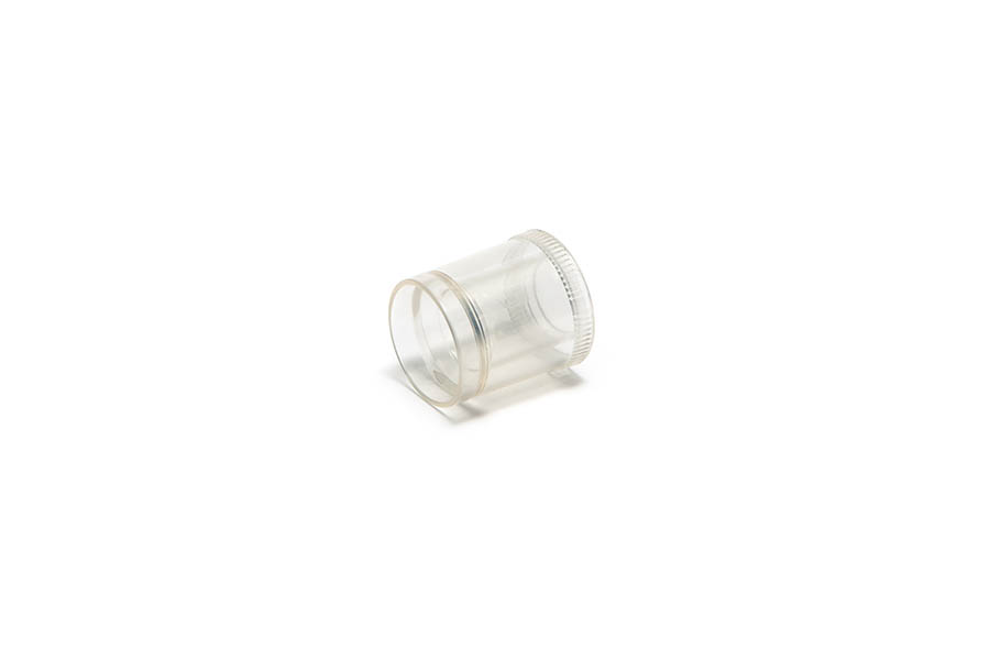 Konnektor, lige 15 mm. 22M  15M, kort udgave